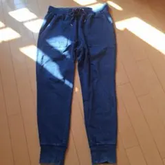 GU デニムスウェットイージーパンツXL