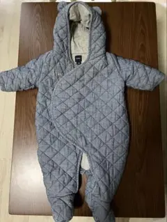 babyGap グレー キルティングアウター 3-6ヶ月