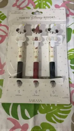 ディズニー　リルリンリン　ボールペン　３本セット　クリスマス　2025年