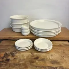 新品　陶器　陶芸作家　リム大皿約25cm6枚