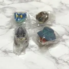 ズートピア2 ガチャ　ファッションリング 4つセット