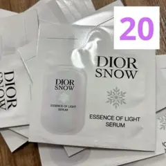 Diorスノーエッセンス オブライトセラム（薬用美容液）サンプル20包
