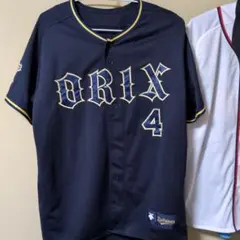 オリックス・バファローズ ユニフォーム 福田周平 背番号4 Oサイズ
