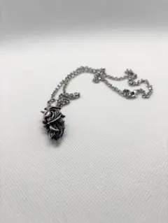 [希少]MATERIAL CROWN スレイプニルペンダント ネックレスシルバー