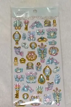 エクランウルーシール カミオジャパン シェル キラキラ 宝石シール