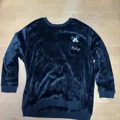 Disney ミッキー トレーナー 5L ブラック