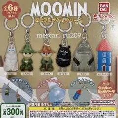 ムーミン　MOOMIN めじるしアクセサリー2 全6種セット　コンプリート