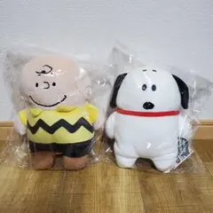 ピーナッツ　Mocchi-Mocchi-　ぬいぐるみS　スヌーピー　チャーリー