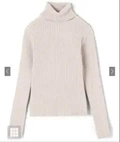と*♡様 グレイル GRL タートルネックリブニットトップス(k8534v)