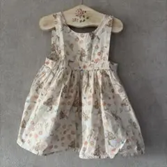 【韓国子ども服】　エプロンワンピース　80-100size