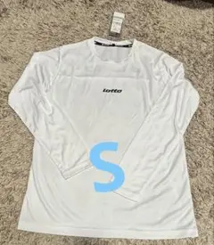 新品未使用　Lotto ホワイト Tシャツ　Sのサムネイル