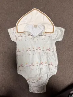 【70cm】tete a teteの半袖ロンパース