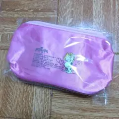 スヌーピー ピンクサテンポーチ