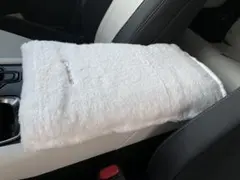 Lexus アームレストカバー ホワイト　センターコンソール　プレミアム