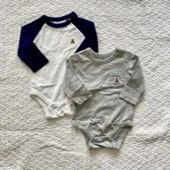 Baby GAP ベビーギャップ　ロンパース2枚セット　3-6m