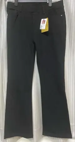 週末値下げ新品！スタイルUPプレミアムハイテンションデニムブーツカット細　qvc