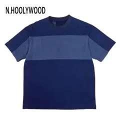 N.HOOLYWOOD Tシャツ 半袖 テンセル ブラック 40