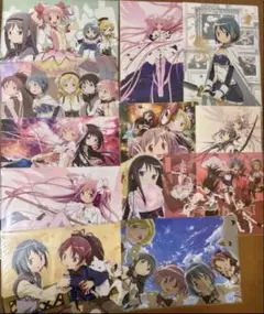 魔法少女まどか☆マギカ クリアファイル イラストカード