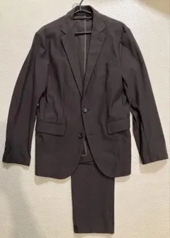 UNITED ARROWSセットアップ ダークブラウン スーツ ダブルボタン