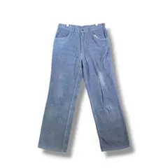 【1052】　Wrangler　コーデュロイパンツ　サイズ32インチ　ブルーのサムネイル
