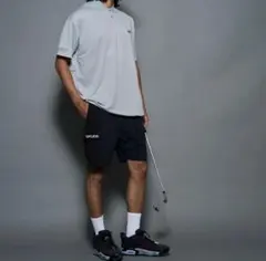 Mサイズ ☆ラフロッグ メンズ軽量ハーフパンツ 速乾通気ストレッチ