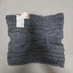グレー 2way ネックウォーマー