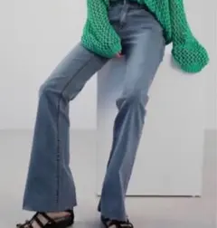 【入手困難】une mansion カッティングブーツカットデニム