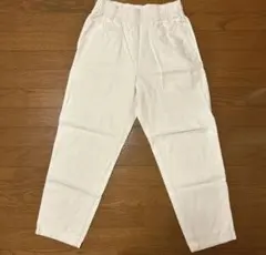 美品　GU ホワイト シェフパンツ　S