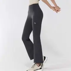 XEXYMIX　 ゼクシィミックス ブーツカットパンツ ジェットチャコール M