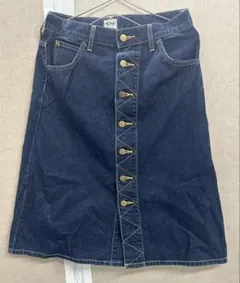 Lee 前ボタン デニム スカートのサムネイル