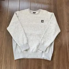 ⭐️未使用品⭐️ノースフェイス　クルーネック　スウェット　トレーナー　裏起毛　グレー