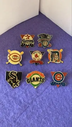 メジャーリーグ　ピンバッジ 8個
