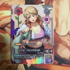 ガンダムカードゲーム　優勝プロモ　ラフタ・フランクランド パラレル ガンダムカードゲーム ラフタ・フランクランド 優勝パックプロモ