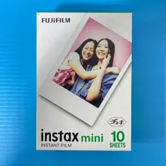 チェキフィルム instax mini インスタックスミニ ホワイト　10枚