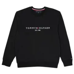 TOMMY HILFIGER　スウェット　トレーナー　黒