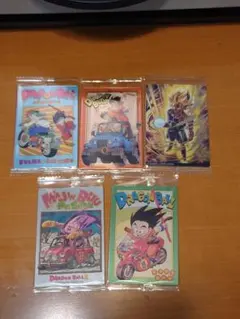 イタジャガ　ドラゴンボールカード　5枚　6-28・29　7-12・27・30