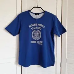 COMME CA ISM ブルー プリントTシャツ 150Aのサムネイル