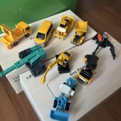 トミカ建設バリューセット ミニカー 建設車両 - メルカリ