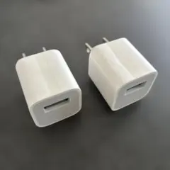iPhone充電器 純正電源アダプターApple正規品 2個セット