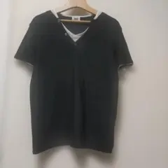 TAKEO KIKUCHI フェイクレイヤード VネックTシャツのサムネイル