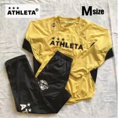 ATHLETAアスレタ　ピステ上下セット　イエロー/ブラック　Mサイズ