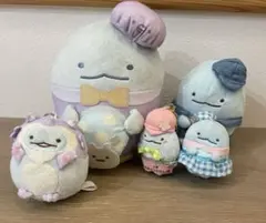すみっコぐらし　とかげ　ぬいぐるみ　5点まとめ売り