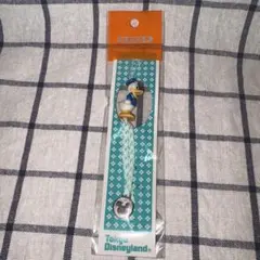 【新品】激レア レトロ 当時物 ディズニー ドナルドダック ストラップ
