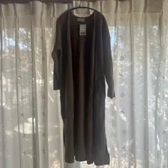 美品SLOBE IENA ベージュ ロングニットカーディガン F