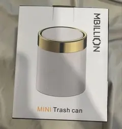 MBILLION ミニゴミ箱 卓上用 ホワイトのサムネイル