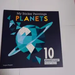 my sticker paintings planets