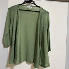 SHOO・LA・RUE カーディガン グリーン Sサイズ