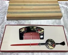 アンティーク 櫛 かんざし セット