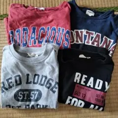 長袖Tシャツセット 4点