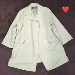 コルディア スプリングコート ベージュ 大きめ サイズ40